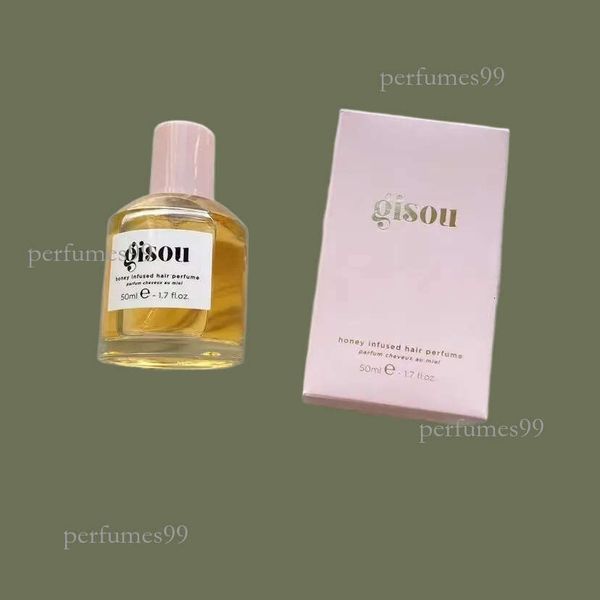 

honey Gisou infused Perfume 50ml 20ml Hair Mask 75ml Lip Oil 8ml 4 in 1 set mist shine bonding hair care essential oil women men styling spray