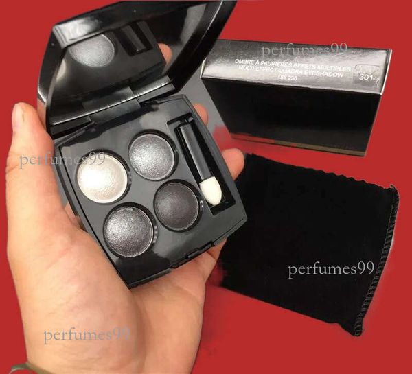 

quality Good Makeup Eye shadow 4 Colors Matte Shimmer Natural Waterproof Eyeshadow shadows palette with brush 6 styles free fast ship, Multi