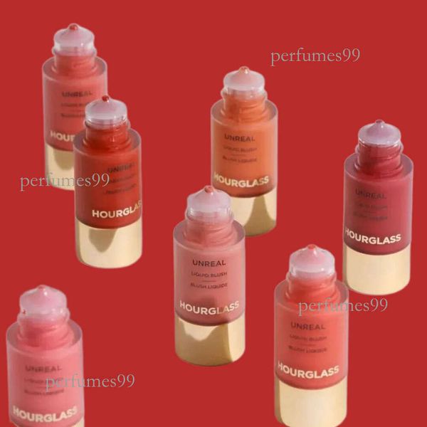 

colors 7 Hourglass Liquid Blush Pigment Blusher Face Makeup Natural Brighten Cheek Tint Peach Orange Stick Beauty Cosmetics good quality, As picture