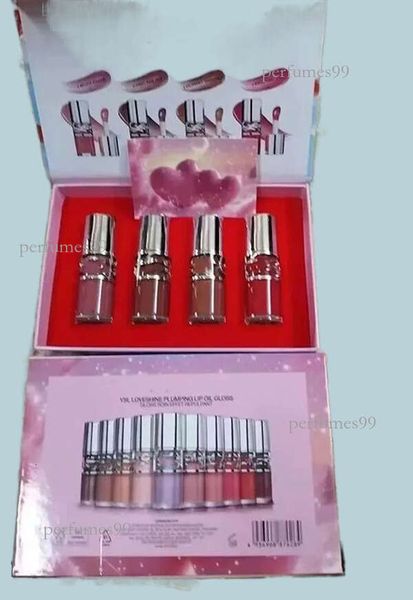 

Set Makeup Gloss 6ml 4pcs LOVESHINE PLUMPING LIP SOIN EFFET REPULPANT Moisturizing Crystal Shiny Glitter Balm 4 colors 03 04 05 07 Beauty Lip Cosmetics