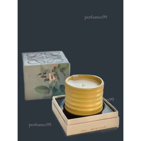 

quality High candle 170g Cypress Balls IVY OREGANO Natural Plant Essential Oil Smokeless Fragrance Hand Gift French Scented Candle Including Box