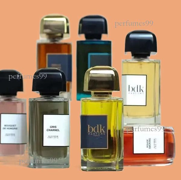 

perfume cologne BDK Unisex Parfums Rouge Smoking Tabac Rose Gris Charnel Extrait 6 types of perfumes 100ML unsexy Long-lasting fragrance fast delivery