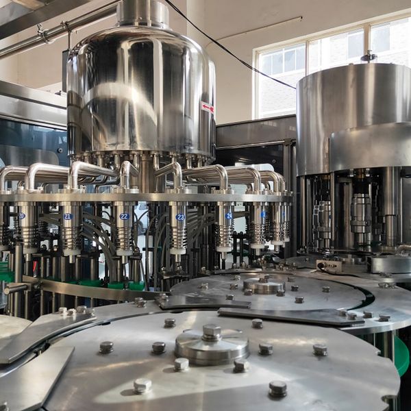 

Automatic 0.2-2L Bottle Filling Line | 3-in-1 Washing-Filling-Capping Machine Factory Supplier