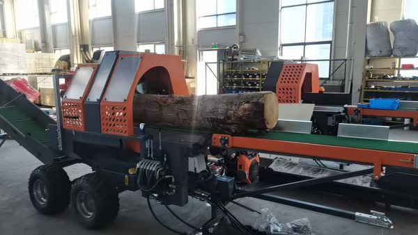 

15Ton Electric Log Splitter | 90cm Industrial Wood Splitter with Heating Function Now Available