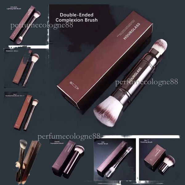

Hourglass Makeup Brushes Face Large Powder Blush Foundation Contour Highlight Concealer Blending FINISHING Retractable Kabuki Cosmetics Blender Tools Brush