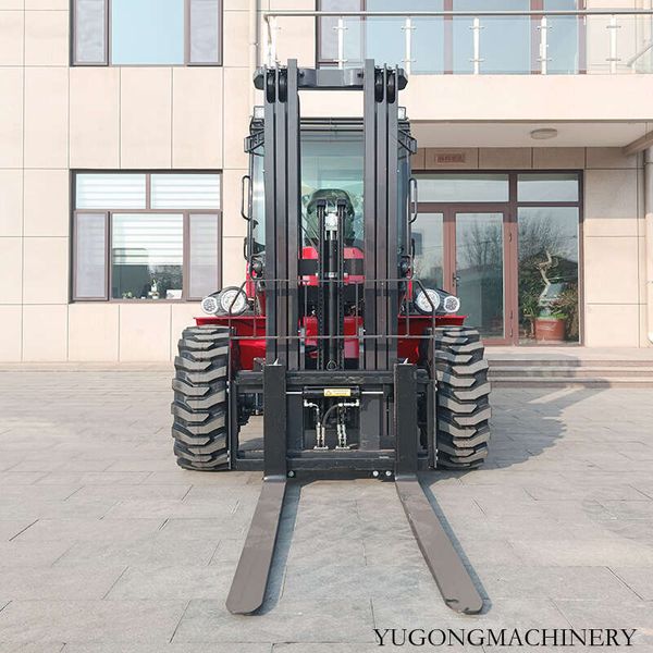 

All Terrain Forklift With Diesel Power For Farm Agricultural And Orchard Use