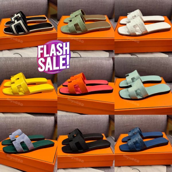 

designer sandal oran sandals fashion women slippers platform slidesshoes bottom fur flip flops summer casual beach sandal real leather top quality with box, Chestnut high-heel