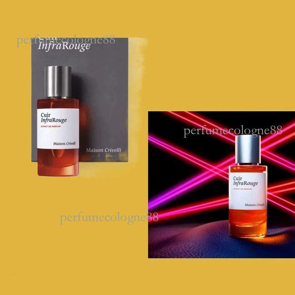 

cologne US warehouse Cuir infrarouge Maison Crivelli Safran Secret 100ML perfume Hibiscus Mahajadi Perfume 100ml Eau De Parfum good smell long time lasting unisex