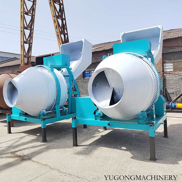 

Electric Cement Concrete Mixer Machine with Steel Frame and Rubber Wheels for Easy Transportation on Site