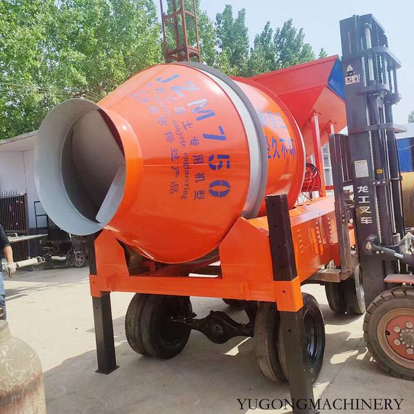 

Efficient Concrete Mixer with Low Energy Consumption Motor Suitable for Regions with Unstable Power Supply