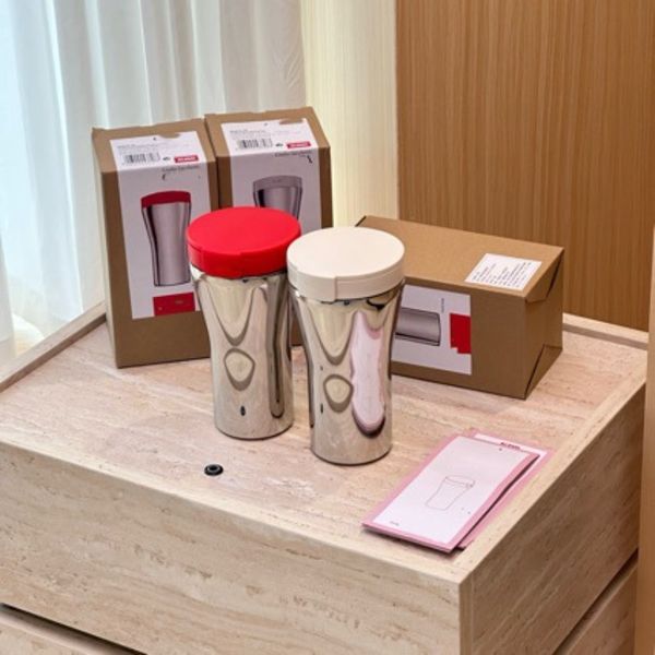 Italian Stainless Steel Thermos High Value Coffee Accompanying Travel Portable Tea Cup 12545