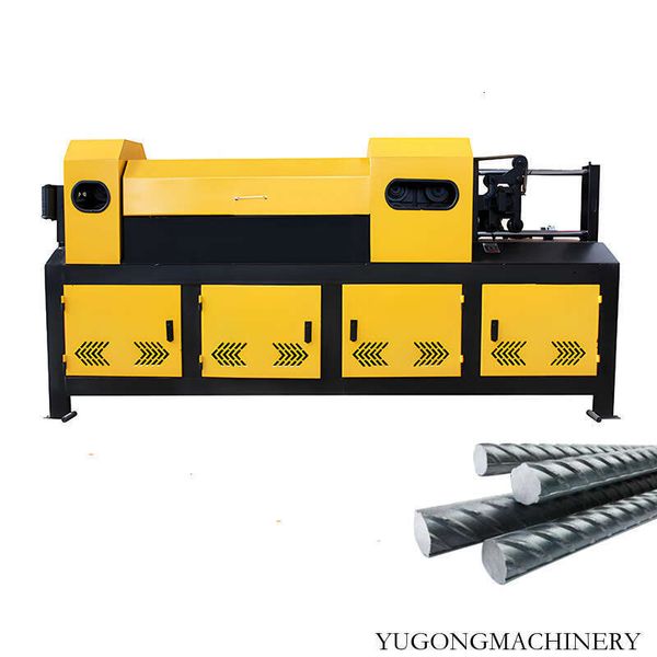 

Portable Rebar Straightening and Shearing Machine 5.5KW Motor Steel Bar Processor for Small Construction Business and Workshop