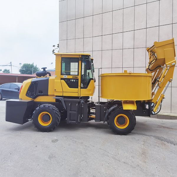 

Heavy-Duty Self-Loading Concrete Mixer with Robust Transmission & All-Terrain Capability