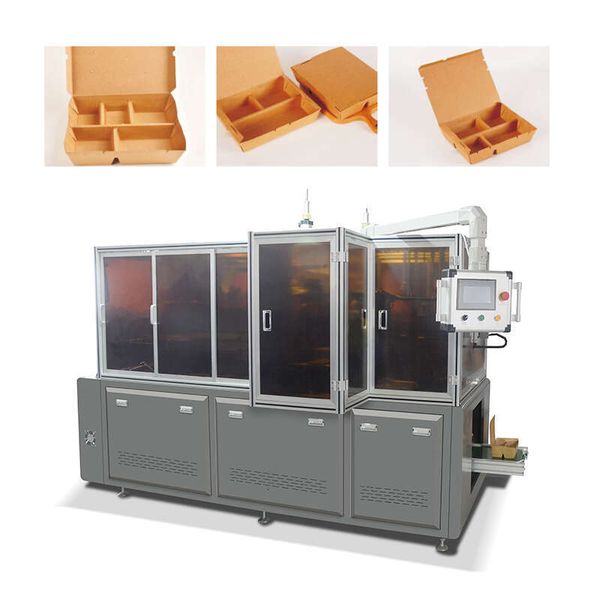 

Hamburger/Burger Box Lunch Paper Tray Box KFC Popcorn Chip Box Take Away Box Making/Forming Machine