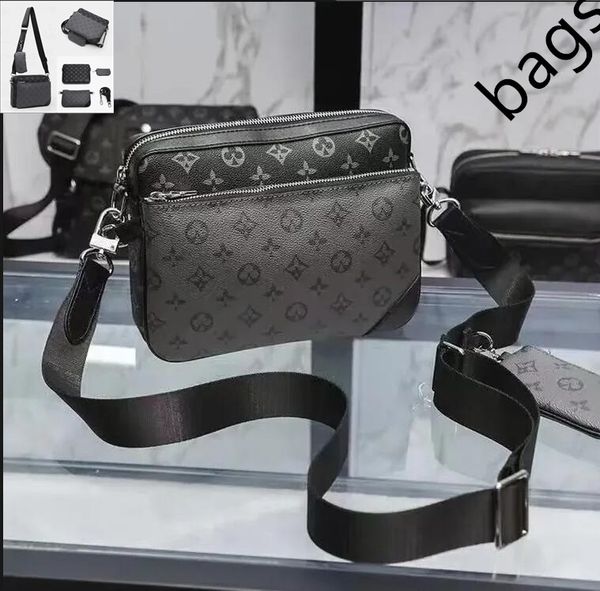 

New High-qualitys handbag Men shoulder bags designer Bag cross body briefcase luxury man Women messenger bag set satchel Purse Composite package backpack 2026, 15#