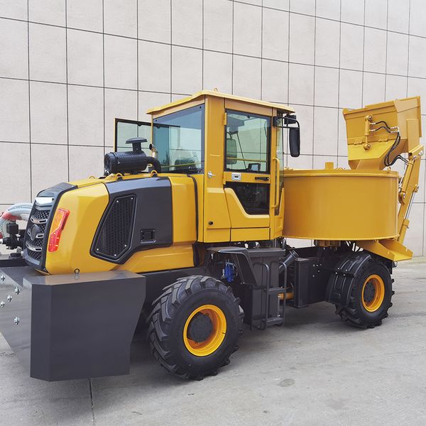 

Self-Loading Diesel Concrete Mixer Truck with Integrated Mixing System & Spare Parts