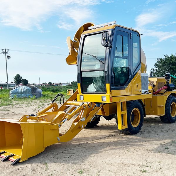 

Compact 3.5m³ Self-Loading Concrete Mixer Truck | Mobile Bucket Cabin Pump System