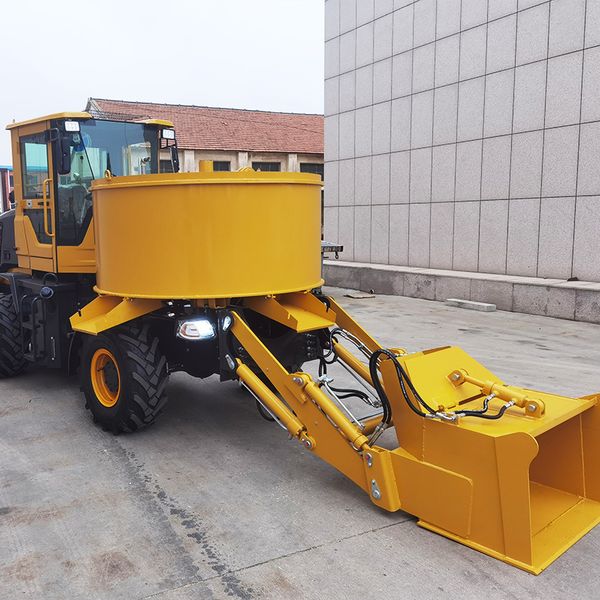

Integrated Self-Loading & Mixing Concrete Truck | 4x4 Diesel Engine with Spare Parts for Construction