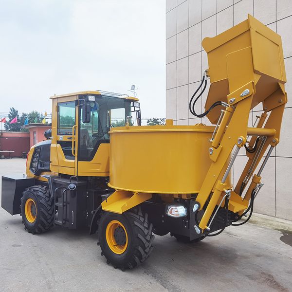 

Self-Loading Concrete Mixer Truck with High-Torque Engine and Durable Transmission