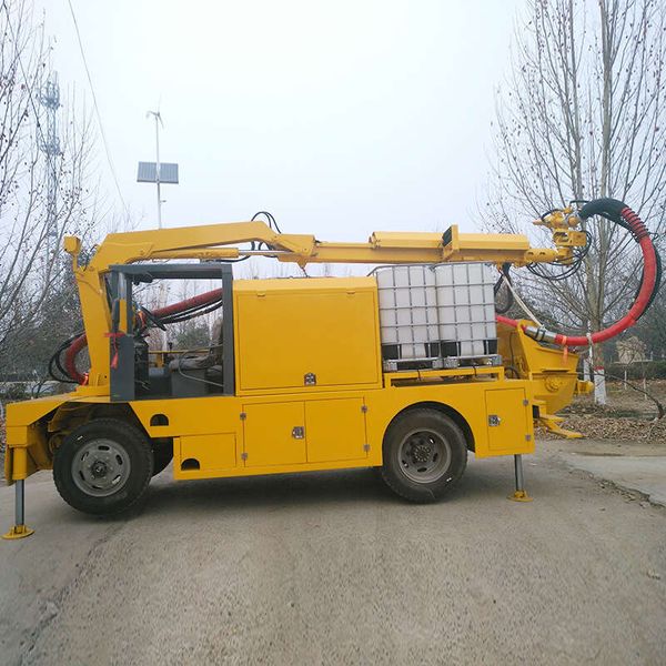 

High-Efficiency Shotcrete Robot 40 Cubic Meters Wet Concrete Spray Machine for Concrete Plaster