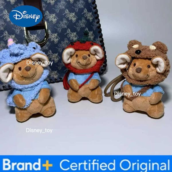 Disney Winnie The Pooh Roo Kangaroo Keychain Cute Chef Outfit Childrens Backpack Zipper Decoration Doll Pendant for Friend Gift H251225