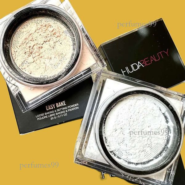 

Beauty Huda Easy Bake loose setting powder matte mineral oil control the contour of permanent facial concealer, Army green