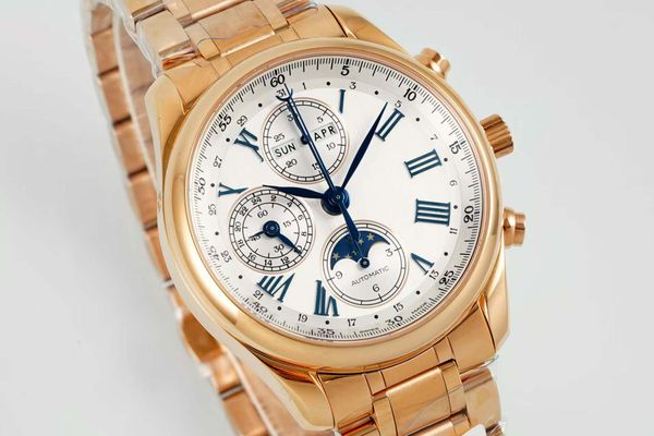 

Men's Watch: A Precious Masterpiece, Perfect Fusion of Extraordinary Charm and Exquisite Craftsmanship, Silver