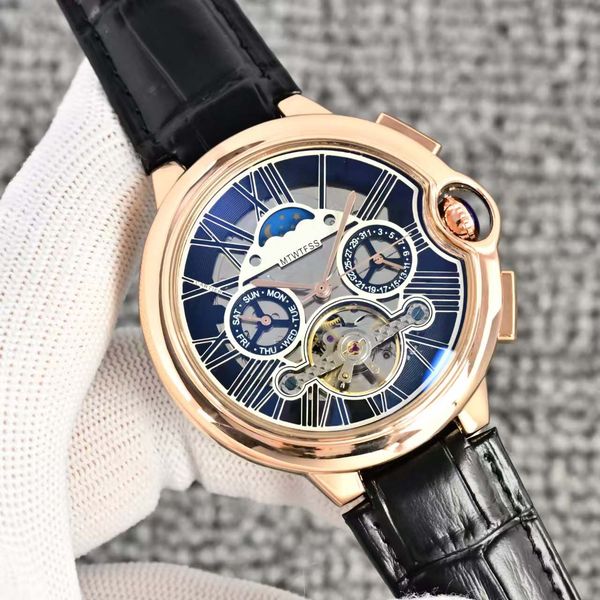 

Automatic Mechanical Fine Watch: Dignified and Elegant Design, Mineral Super Strong Mirror Remains as New for a Long Time, Orange
