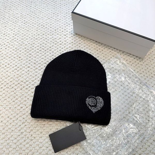 

Beanie Designer Hats Knitted Hats Men's and Women's Beanie Winter Hat Ski Bonnet Soft Cashmere Street Luxury Beanie Hats High Quality, Blue