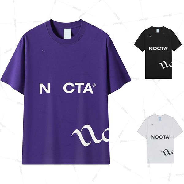 

Mens designer t shirt nocta t shirt sport pure cotton round neck loose outdoor top, Orange