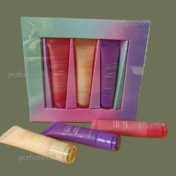 

quality Good glowy balm Set 10g*3 Berry Fruits Rouges Vanilla Gummy Bear Gloss Moisturizing Repairing Sleep Mask Beauty Lip Cosmetics Fast Delivery 10g*3