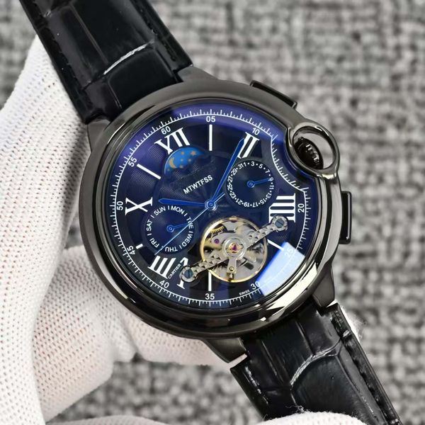 

Luxury Watches: Classic Tourbillon and Automatic Mechanical Movement Create an Extraordinary Timepiece, Brown