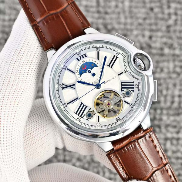 

Elegant High-Quality Mens Watch with Stylish Design Precision mechanical watch waterproof watch, Brown