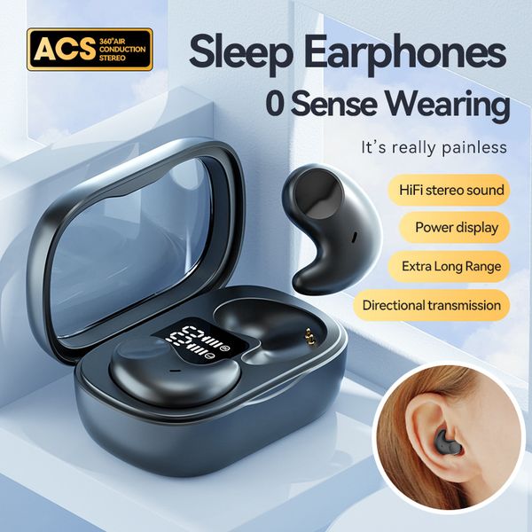 Bluetooth Headphones True Wireless Earbuds LED Power Display Earphones with Wireless Charging Case in-Ear Ear buds with Mic for Smart Phone Laptop Computer Sports