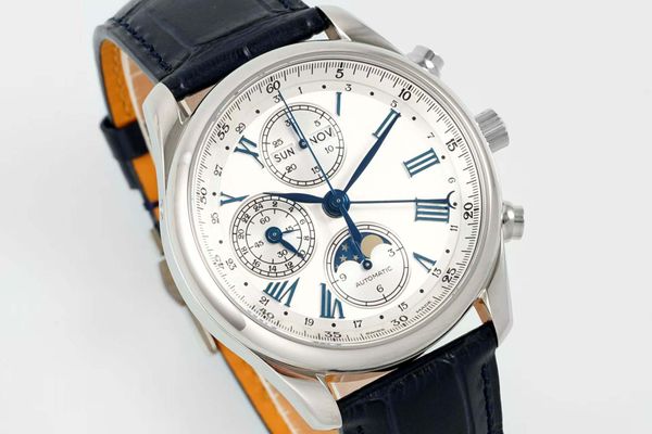 

Men's Watch Explore Astronomical Mysteries: This Men's Watch Keeps You Informed of the Lunar Phase Cycle Anytime, Khaki