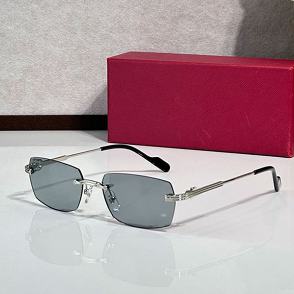 

Fashion designer womens square sunglasses CT0578O high quality men UV400 glasses slide metal frame acetate frame glasses 2025SS Spring new arrivals womens goggles