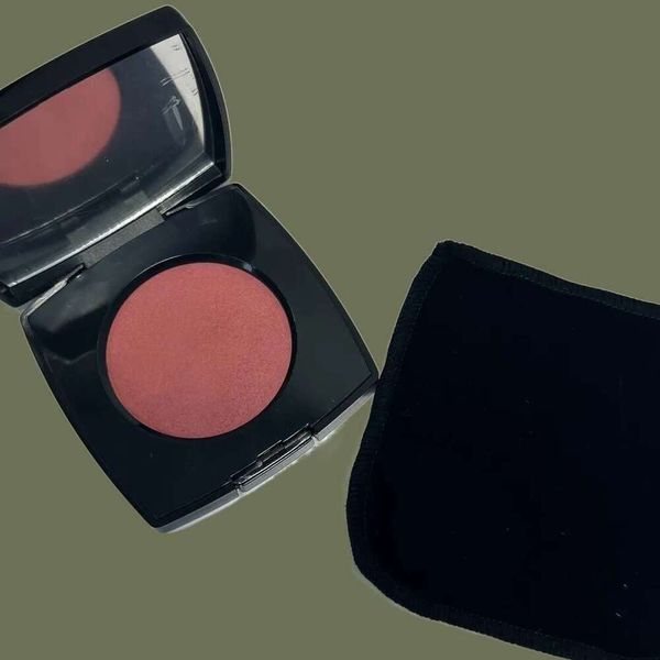 

New 2025 Girl Face Beauty Cosmetics Long Lasting natural Harmonie De Blush Harmony 0.38OZ Net Weight 8g With Brush and 4 Color ROUGE FRANC, Chocolate