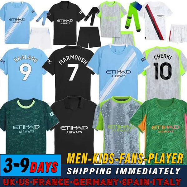 

Man City 25 26 HAALAND soccer jerseys FODEN MARMOUSH DOKU MARMOUSH McATEE KOVACIC GVARDIOL DE BRUYNE MATHEUS N. men kids goalkeeper fans Player football shirt version, Purple