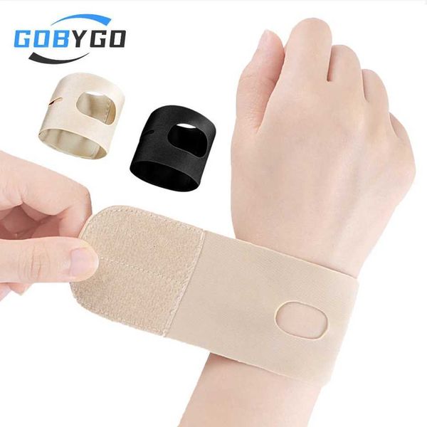 GOBYGO 1Pcs Portable Adjustable Slim Wrist Brace Fitness Sports Wrist Strap Support Carpal Tunnel Injury TFCC Tear Injury Brace M251226