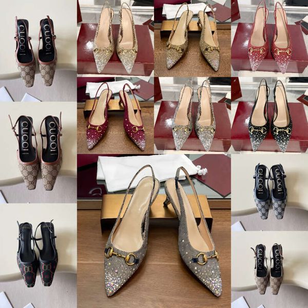 

2026 wedding Ladies high heel sandals slippers fashion designer summer dress shoes flip flop elegant mature women sandals size 35-42 topss, Blue