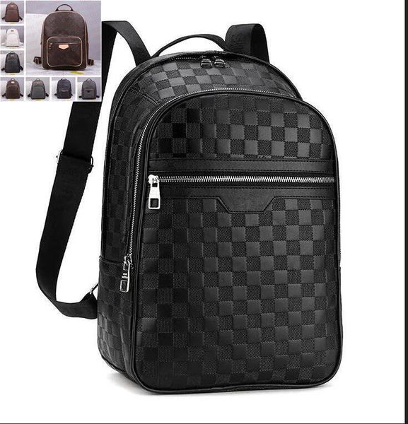 

Designer Mens Luggage Fashion Travel Women Large Capacity Handbag Classic schoolbag Letter Pattern Leather Canvas Backpack Boarding Bag Rucksack, 12#