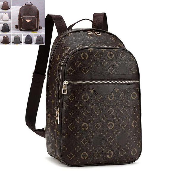 

mens backpack New High Quality Arrival PU Leather Backpack Bag Womens Designer Backpacks Bags Fashion Casual Women Back pack Style, 15#