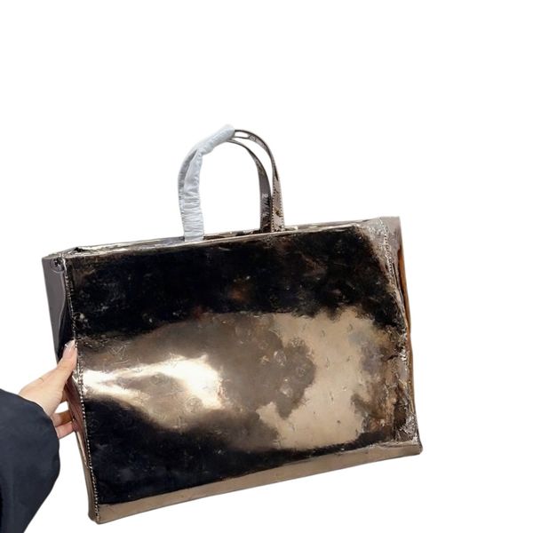 

Luxurys Designers Neverfullbags Evening Women Carrier Bag Shopping Handbags Purses Lady Casual Totes Coin Purse Fashion Handbag Shoulder Bags With Wallet, Silver