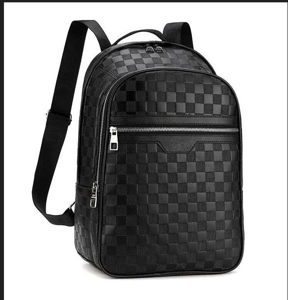 

Designer Men Large Capacity Leather Classic Leisure Print Outdoor Packs Comfortable High-end School Sports Business Travel Backpack, 20#