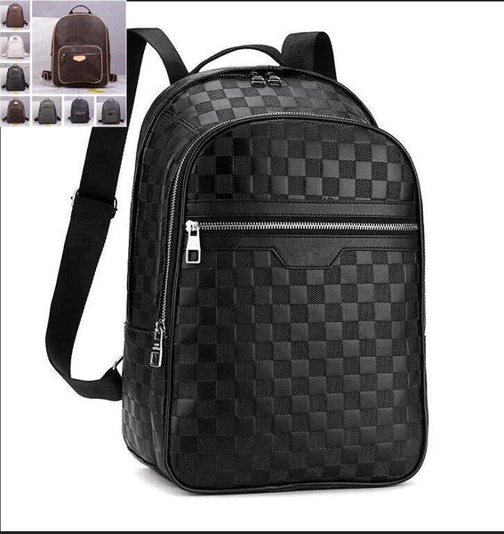 

2026 Mens Travel New AAAAA Quality Arrival PU Leather Backpack Bag Womens Backpacks Designer Fashion Casual Women Back pack Style, 11#