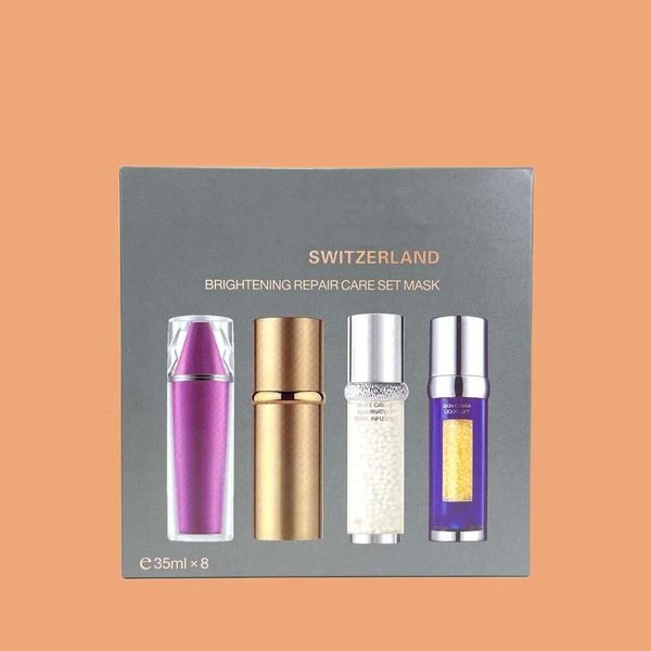 

8pcs set of Noble Lady Four-in-One Essence Maskskin care Moisturizing and tender milk facial mask replenishes water, moisturizes skin, improves skin