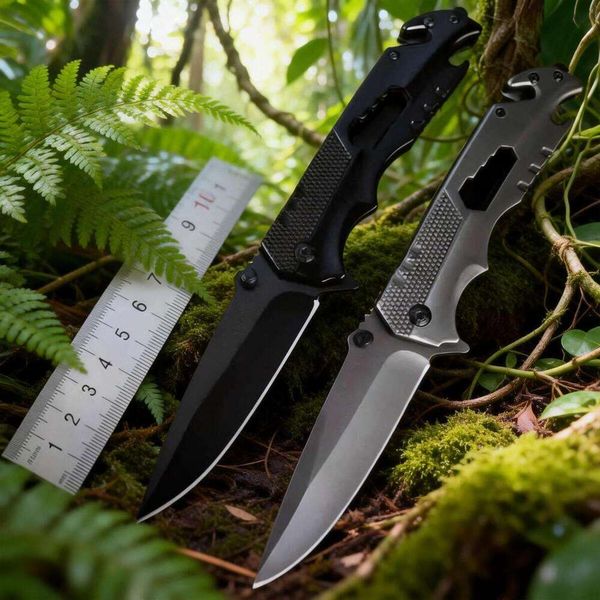 Jefrey Collins - Multi-functional Outdoor Tactical Folding Knife Camping Survival Safety Pocket Knives Portable EDC Tool