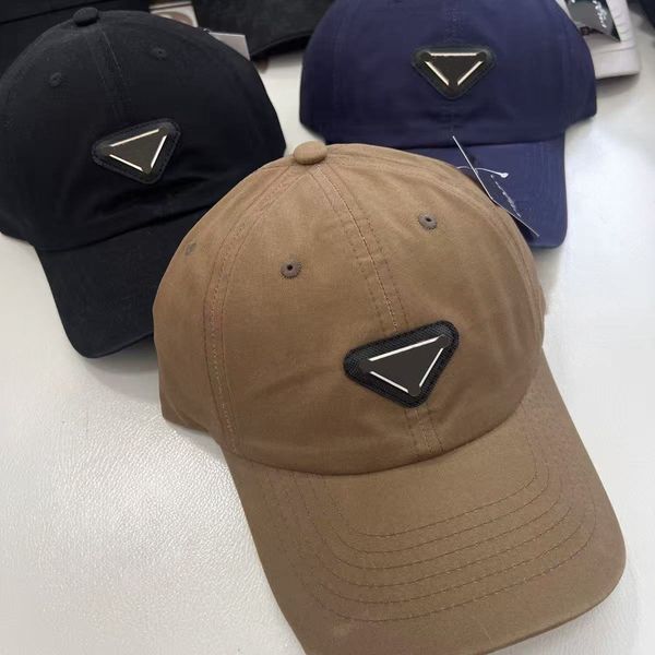 

Men hat Fashion Unisex Baseball Cap women with Metal Logo Patch Casual Outdoor Sun Hat for Men and Women, #3
