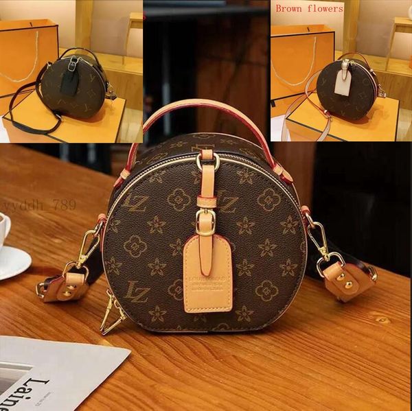 

Luxurys Tote Women Crossbody Brand Designer Shoulder Bag for Women, Top Handle Barrel Cross body Bags in Brown White Colors, 22#