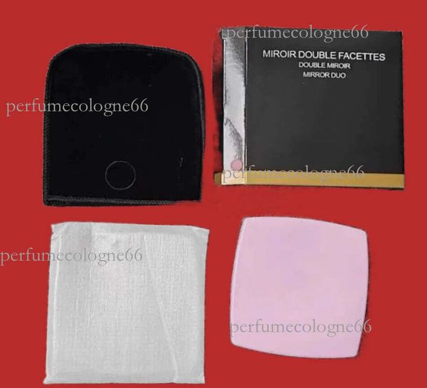 

Brand Facettes Double DUO Mirror WIth dusk bag Compact Mirrors Makeup Tools